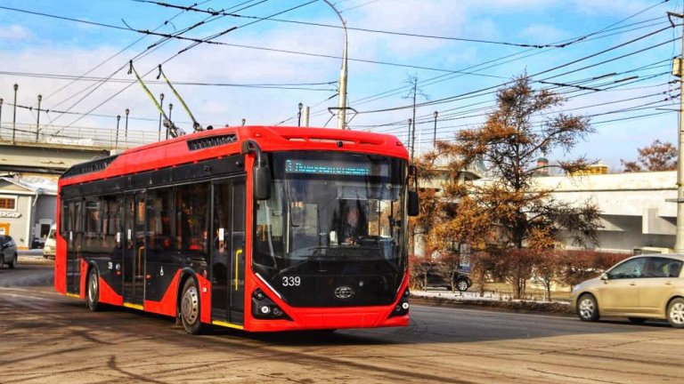 В Иркутске изменится маршрут троллейбуса №3 «Солнечный - Марата»